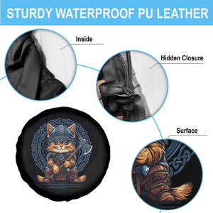 Nordic Norse Viking Cat Warrior Spare Tire Cover TS09 Print Your Wear