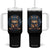 Nordic Norse Viking Cat Warrior Tumbler With Handle TS09 One Size: 40 oz Black Print Your Wear