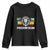 Juneteenth Youth Sweatshirt African American Lion Let The Freedom Begin Melanin Pride TS09 Black Print Your Wear