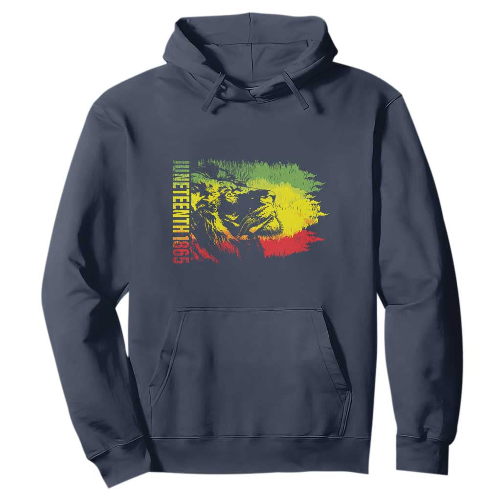 Juneteenth 1865 African American Lion King Hoodie TS09 Navy Print Your Wear