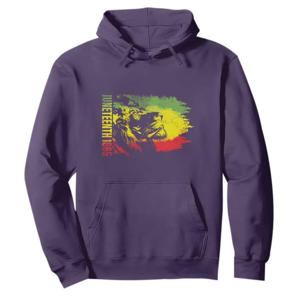 Juneteenth 1865 African American Lion King Hoodie TS09 Purple Print Your Wear
