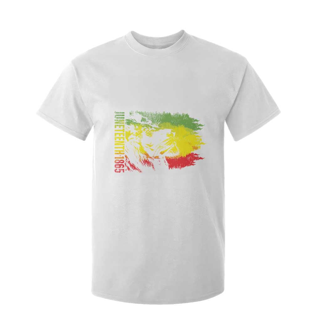 Juneteenth T Shirt For Kid Lion King 1865 African American TS09 White Print Your Wear