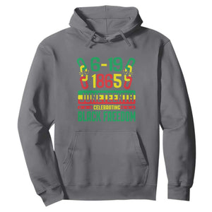 Juneteenth Celebrating Black Freedom 1865 African American Hoodie TS09 Charcoal Print Your Wear