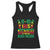 Juneteenth Racerback Tank Top Celebrating Black Freedom 1865 TS09 Black Print Your Wear