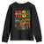 Juneteenth 1865 Youth Sweatshirt Black Freedom African Resilience Remembrance TS09 Black Print Your Wear