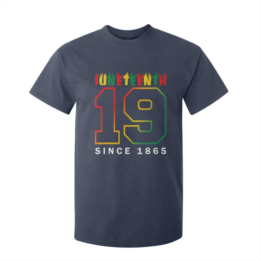Melanin Black Freedom Juneteenth 1865 T Shirt For Kid TS09 Navy Print Your Wear