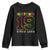 Melanin Black Freedom Juneteenth 1865 Youth Sweatshirt TS09 Black Print Your Wear