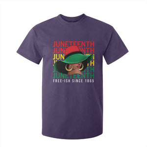 Juneteenth T Shirt For Kid Freeish Since 1865 Black Women Pride Melanin TS09 Purple Print Your Wear