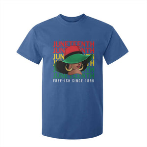 Juneteenth T Shirt For Kid Freeish Since 1865 Black Women Pride Melanin TS09 Royal Blue Print Your Wear