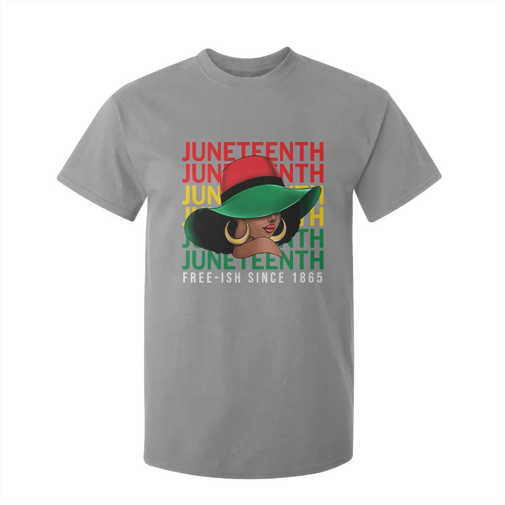 Juneteenth T Shirt For Kid Freeish Since 1865 Black Women Pride Melanin TS09 Sport Gray Print Your Wear