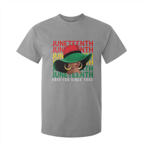 Juneteenth T Shirt For Kid Freeish Since 1865 Black Women Pride Melanin TS09 Sport Gray Print Your Wear
