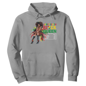 Juneteenth Hoodie Black Queen Nutritional Facts TS09 Sport Gray Print Your Wear