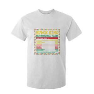 Juneteenth T Shirt For Kid Black King Nutritional Facts African American Dad Men TS09 White Print Your Wear