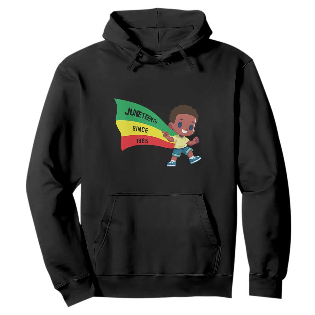 Juneteenth 1865 Cool Melanin Black Boys Kids Hoodie TS09 Black Print Your Wear
