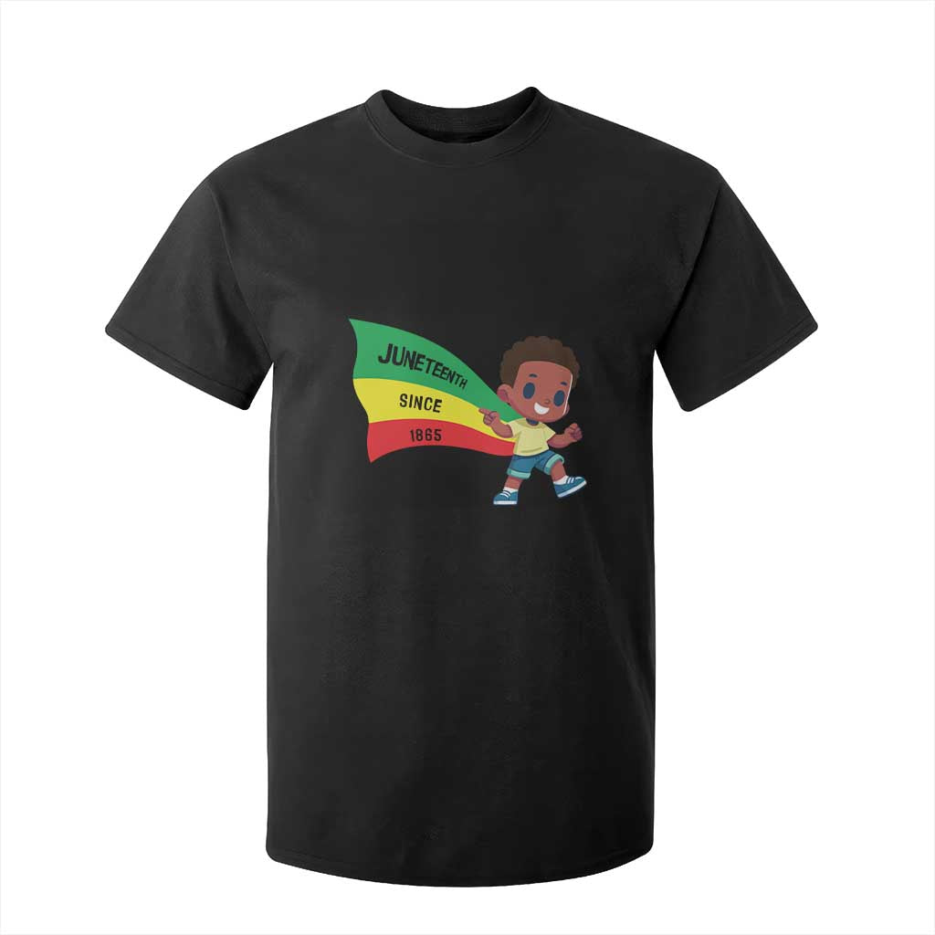 Juneteenth 1865 Cool Melanin Black Boys Kids T Shirt For Kid TS09 Black Print Your Wear