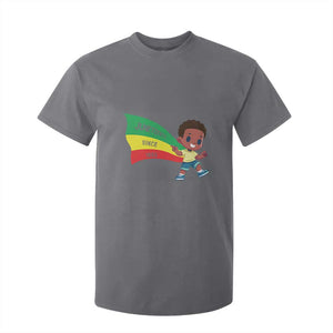 Juneteenth 1865 Cool Melanin Black Boys Kids T Shirt For Kid TS09 Charcoal Print Your Wear