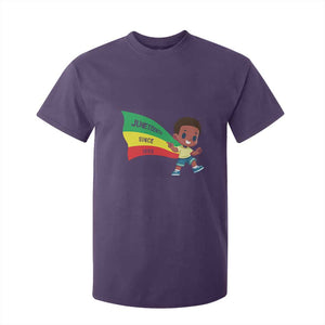 Juneteenth 1865 Cool Melanin Black Boys Kids T Shirt For Kid TS09 Purple Print Your Wear