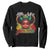 Little Miss Juneteenth Sweatshirt Cute Melanin Black Girls Kids TS09 Black Print Your Wear