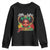 Juneteenth 1865 Little Miss Cute Melanin Black Girls Kids Youth Sweatshirt TS09 Black Print Your Wear