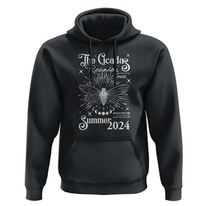 The Cicada Reunion U.S Tour 2024 Hoodie Broods XIII & XIX Cicadas Concert Fest TS09 Black Print Your Wear