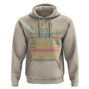 Funny Math Hoodie Dear Algebra Stop Asking Us To Find Your X TS09 Sand Print Your Wear