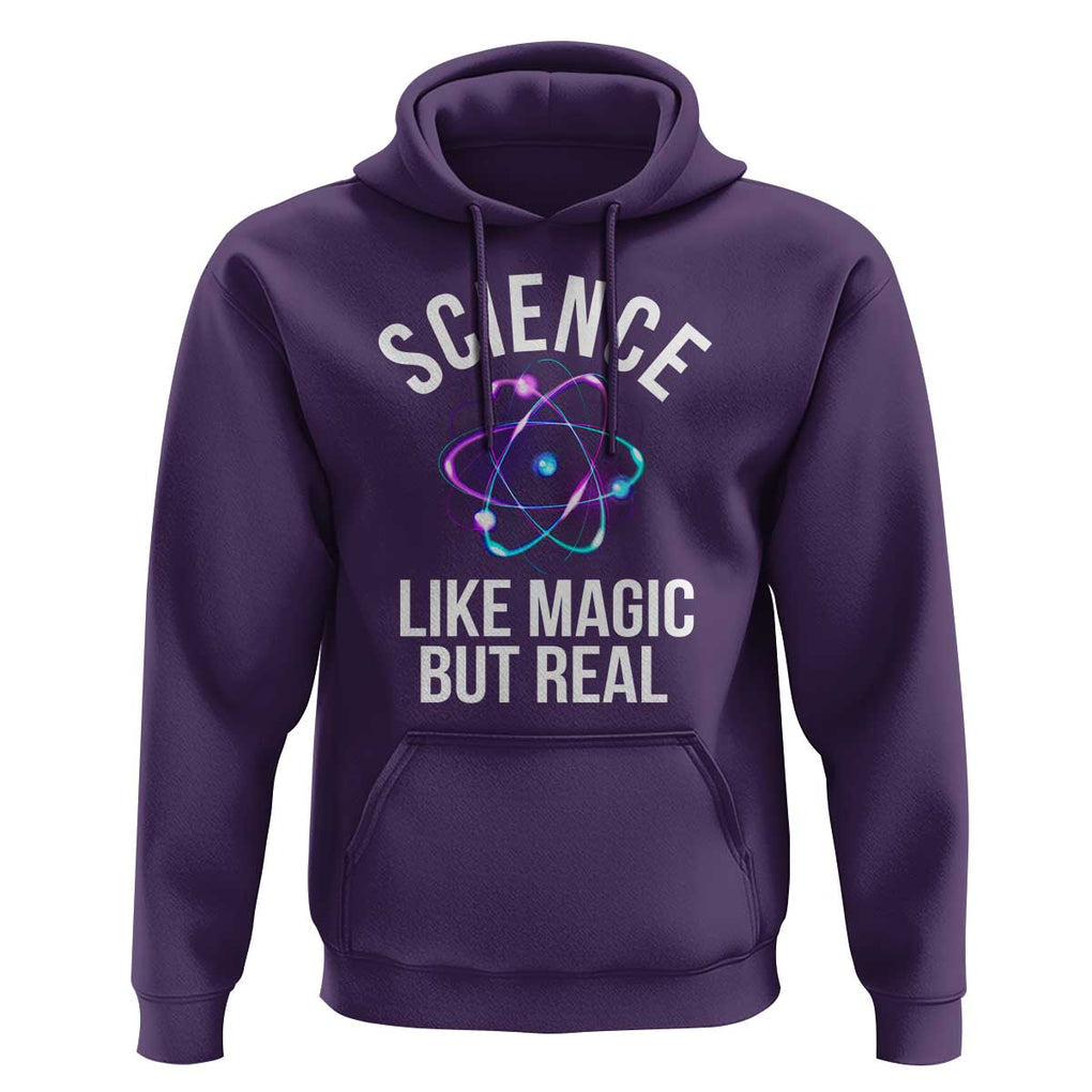 Science Like Magic But Real Hoodie TS09 Purple Print Your Wear