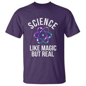 Science Like Magic But Real T Shirt TS09 Purple Print Your Wear