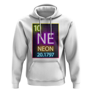 Chemistry Teacher Neon Periodic Table Hoodie TS09 White Print Your Wear