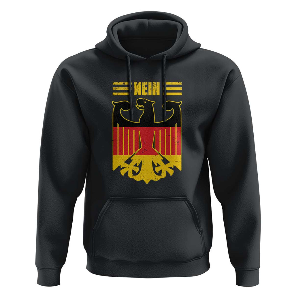Funny Germany German No Nein Hoodie TS09 Black Print Your Wear