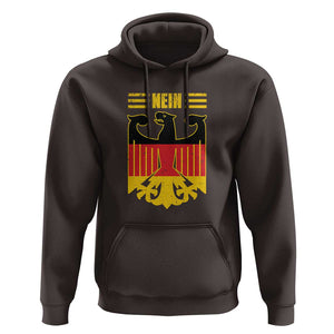 Funny Germany German No Nein Hoodie TS09 Dark Chocolate Print Your Wear