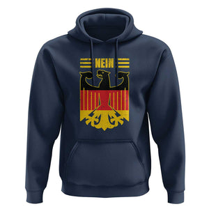 Funny Germany German No Nein Hoodie TS09 Navy Print Your Wear