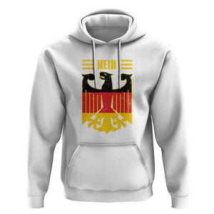 Funny Germany German No Nein Hoodie TS09 White Print Your Wear