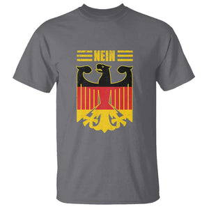 Funny Germany German No Nein T Shirt TS09 Charcoal Print Your Wear