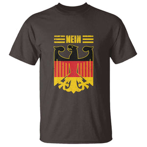 Funny Germany German No Nein T Shirt TS09 Dark Chocolate Print Your Wear