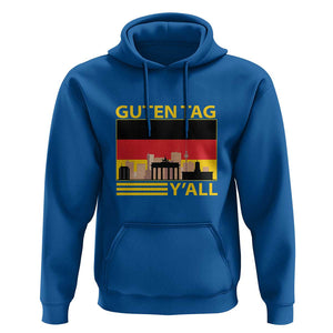 Germany Hoodie Guten Tag Y'all German Flag TS09 Royal Blue Print Your Wear