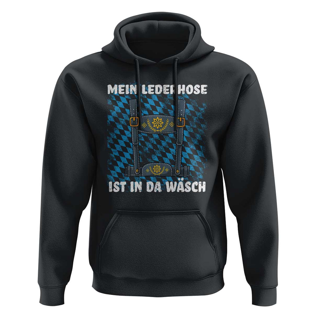 Oktoberfest Hoodie My Lederhosen Is In The Wash German Beer Festival TS09 Black Print Your Wear