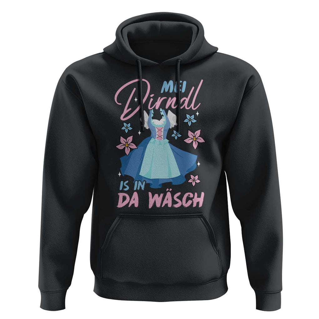 Oktoberfest Hoodie Mei Dirndl In Da Wasch German Girls Women TS09 Black Print Your Wear