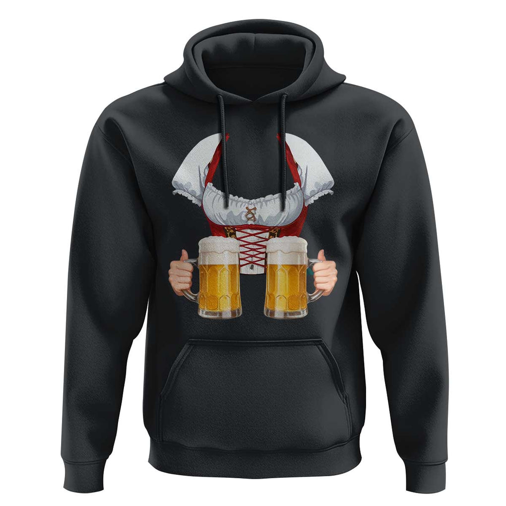 Oktoberfest Hoodie Drindl Simple Costume German Girls Women Beer Festival TS09 Black Print Your Wear