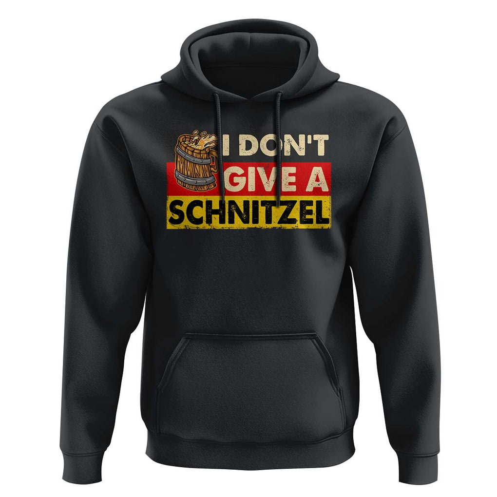 Oktoberfest Hoodie I Don't Give A Schnitzel German Beer TS09 Black Print Your Wear