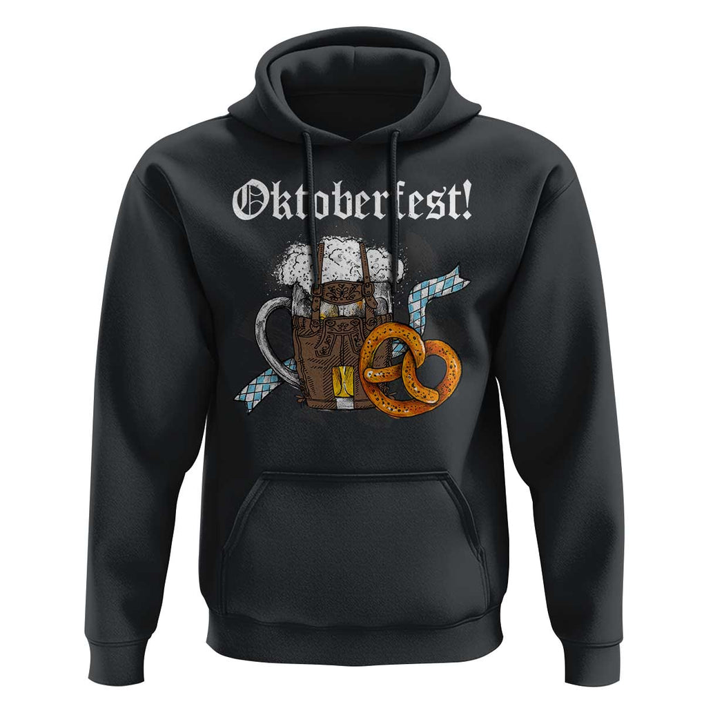 Oktoberfest Hoodie Bavaria German Beer Pretzel TS09 Black Print Your Wear