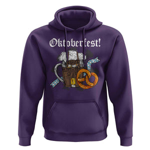 Oktoberfest Hoodie Bavaria German Beer Pretzel TS09 Purple Print Your Wear