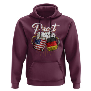 Oktoberfest Prost Beer German American Hoodie TS09 Maroon Print Your Wear