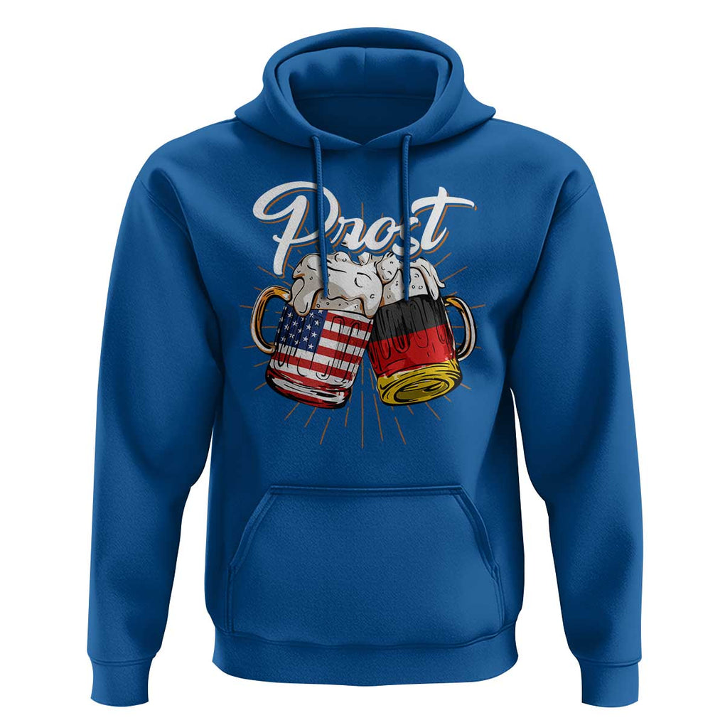 Oktoberfest Prost Beer German American Hoodie TS09 Royal Blue Print Your Wear