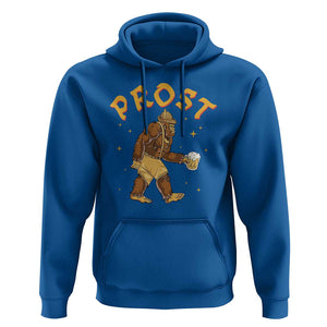 Oktoberfest Prost Bigfoot Lederhosen German Beer Hoodie TS09 Royal Blue Print Your Wear