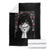 Horror Anime Girl Manga Creepy Halloween Throw Blanket TS09 Black Print Your Wear