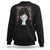 Horror Anime Girl Manga Creepy Halloween Sweatshirt TS09 Black Print Your Wear