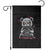 Emo Bear Coffee Creepy Halloween Garden Flag TS09 Black Print Your Wear