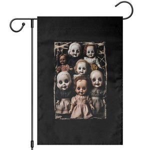 Creepy Dolls Horror Halloween Garden Flag TS09 Black Print Your Wear