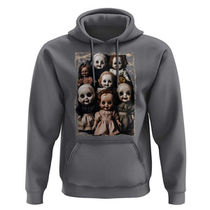 Creepy Dolls Horror Halloween Hoodie TS09 Charcoal Print Your Wear