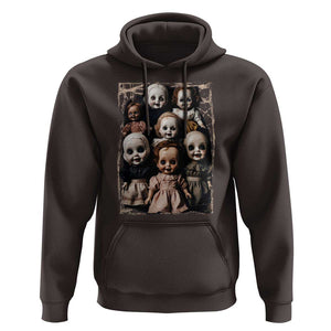 Creepy Dolls Horror Halloween Hoodie TS09 Dark Chocolate Print Your Wear
